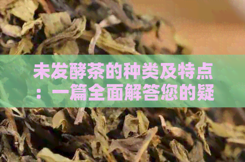 未发酵茶的种类及特点：一篇全面解答您的疑问