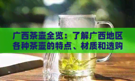 广西茶壶全览：了解广西地区各种茶壶的特点、材质和选购指南
