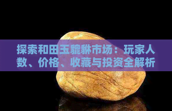 探索和田玉貔貅市场：玩家人数、价格、收藏与投资全解析