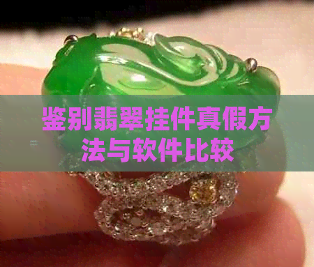 鉴别翡翠挂件真假方法与软件比较