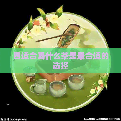 四适合喝什么茶是最合适的选择