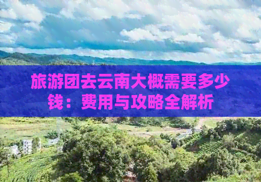 旅游团去云南大概需要多少钱：费用与攻略全解析