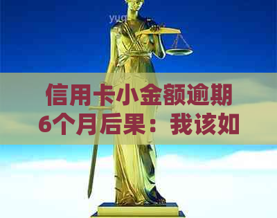 信用卡小金额逾期6个月后果：我该如何应对五张信用卡逾期6个月的问题？