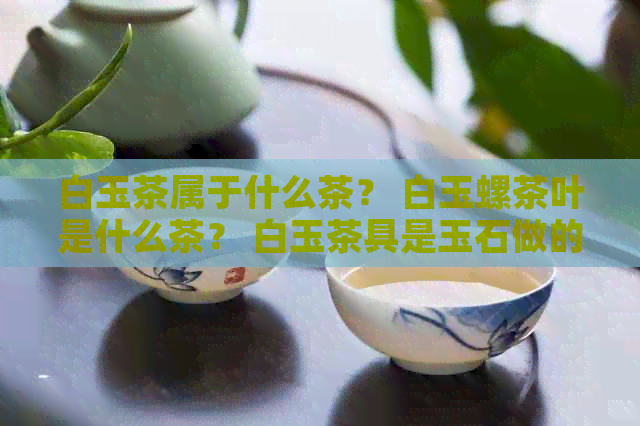 白玉茶属于什么茶？ 白玉螺茶叶是什么茶？ 白玉茶具是玉石做的吗？