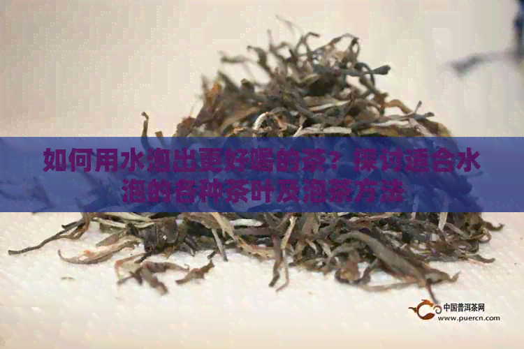 如何用水泡出更好喝的茶？探讨适合水泡的各种茶叶及泡茶方法