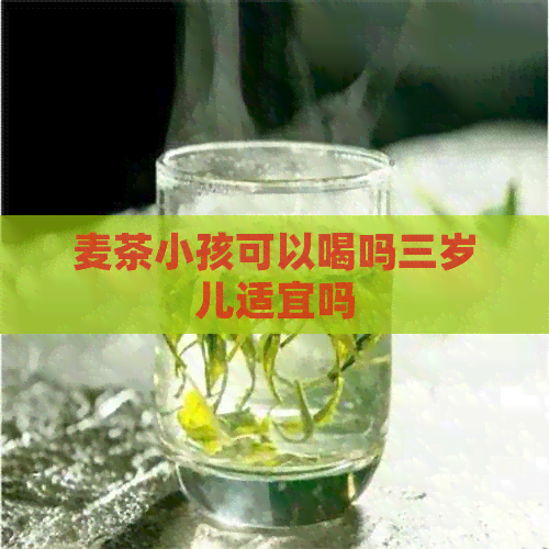 麦茶小孩可以喝吗三岁儿适宜吗