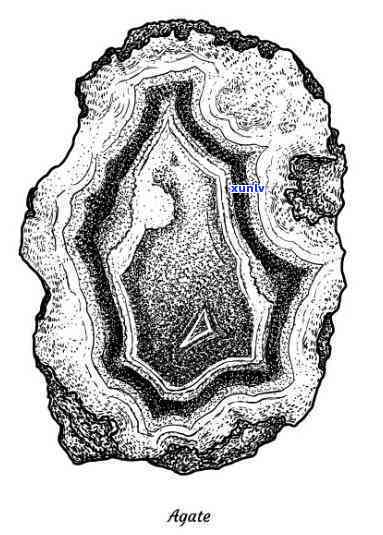 天然玛瑙断面图，探索大自然的鬼斧神工：天然玛瑙断面图解析