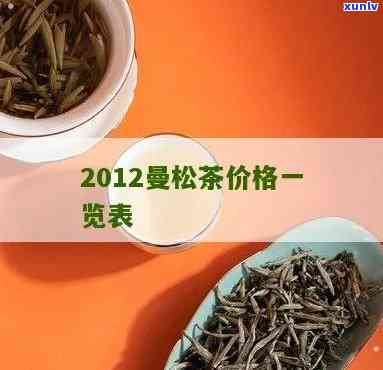 2012年曼松熟茶-曼松熟茶的特点