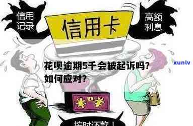 支付宝花呗逾期五千被起诉，怎样应对？