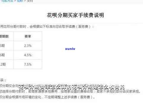 花呗期费用计算  全解析，你不可不知的收费规则！