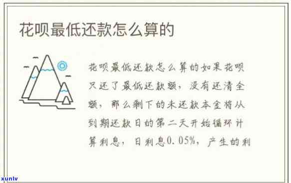 花呗还款更低额度后怎么算利息，详解花呗更低还款额后的利息计算  