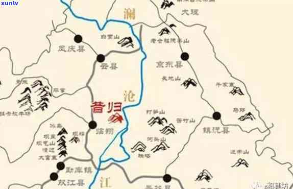 临沧昔归地图，探索云南临沧昔归的茶马古道地图