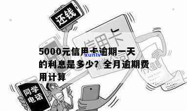 信用卡5000逾期利息怎么算-信用卡5000逾期利息怎么算的