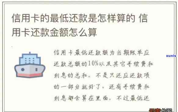 什么是信用卡更低还款额？如何理解与计算？