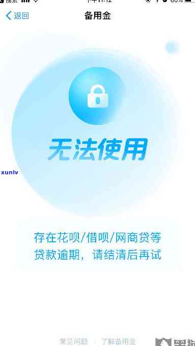 支付宝备用金逾期花呗被锁-支付宝备用金逾期花呗被锁了怎么办