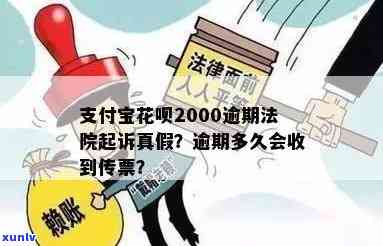 支付宝花呗逾期被起诉后，多久能收到传票通知？