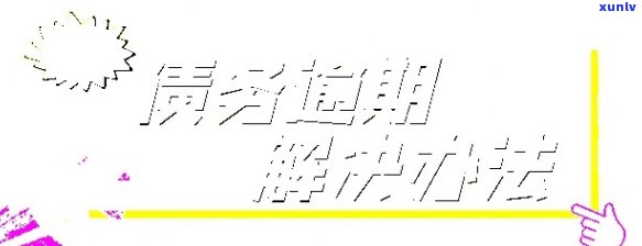 债务逾期怎么办，应对债务逾期：有效解决方案与建议