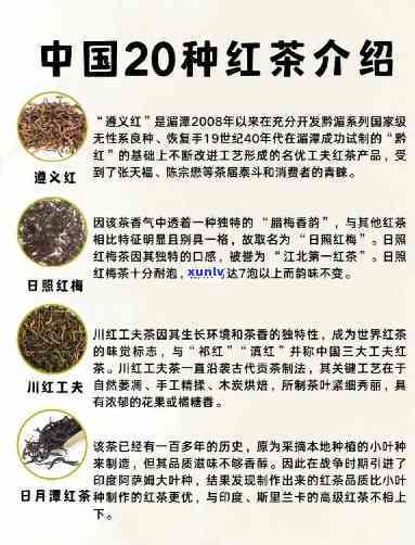 中国十大红茶的品种和产地介绍