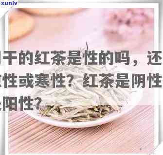 红茶是寒性还是性，红茶，你是寒性还是性？来一探究竟！