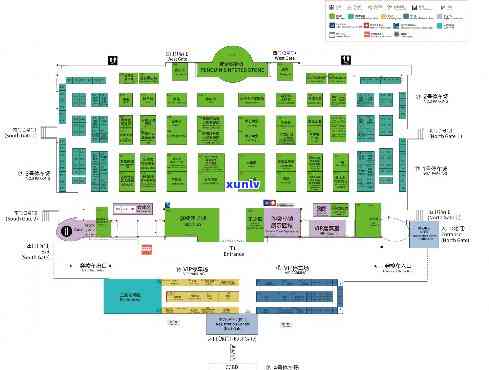 青岛茶博会场馆划分图，详解青岛茶博会场馆划分图：带你一图了解展会布局
