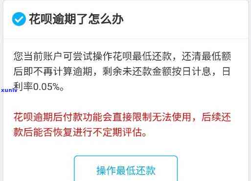 支付宝的花呗逾期1天-支付宝的花呗逾期1天会上吗?