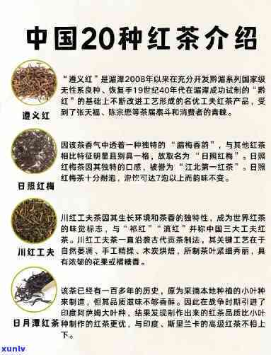 中国红茶的品种排行榜