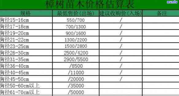 99绿大树价格：市场价、红票价全解析