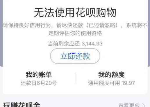 支付宝借呗逾期通知图-借呗逾期通知图片