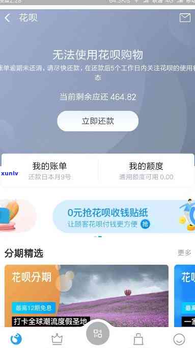 支付宝花呗逾期400照片截图：有效证明还是个人信息泄露？