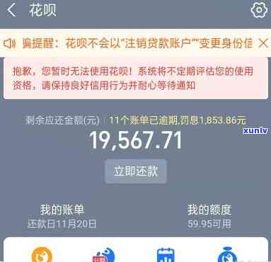 花呗借呗逾期30万的结果及解决  