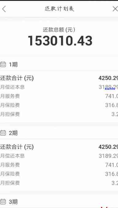 平安普贷款三万36期每月还1200元，利息多少？