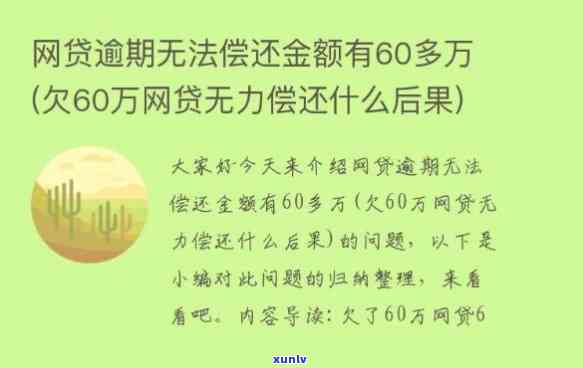 欠网贷40万-欠网贷40万无力偿还怎么办