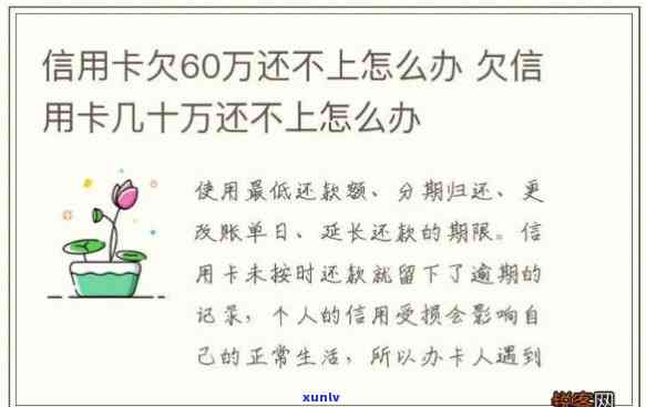 欠网贷信用卡几十万还不上怎么办，数十万网贷和信用卡债务压身，该怎样应对？