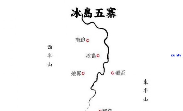 冰岛五寨是哪五寨？详解普洱茶冰岛五寨位置及地图