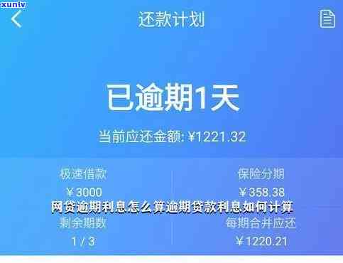 网贷18万逾期一年应还款及利息是多少？