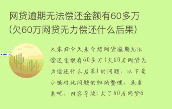 怎样解决网贷欠款20万无力偿还的疑问？