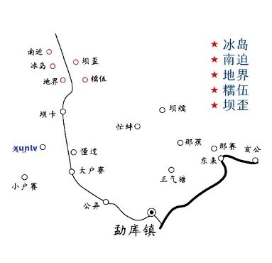 冰岛五寨是哪五寨地图？请看详细图片解析