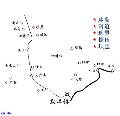 冰岛五寨是哪五寨？详解及地图全览，含普洱茶产地信息