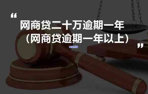 网商贷逾期二十万会起诉吗，网商贷逾期20万是不是会被起诉？