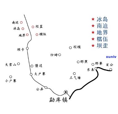 冰岛五寨位置全图：详细标注与介绍