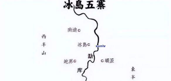 冰岛五寨位置全图：详细标注与介绍