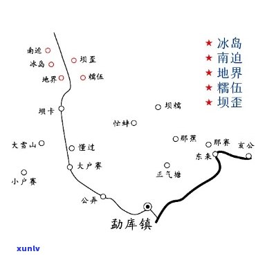 冰岛五寨是哪五寨？详解及地图全览，揭秘普洱茶冰岛五寨