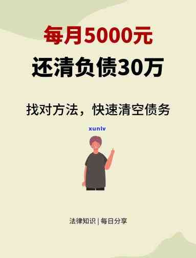 月入5000负债30万：怎样制定还款计划并缓解头痛？