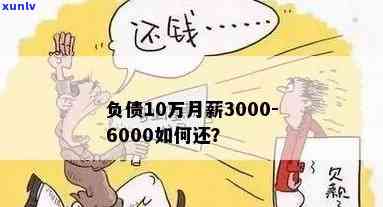 月薪6000负债40万，每月还款额度多少？