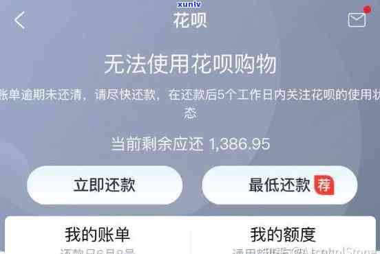 支付宝花呗逾期了1万-支付宝花呗逾期了1万怎么办