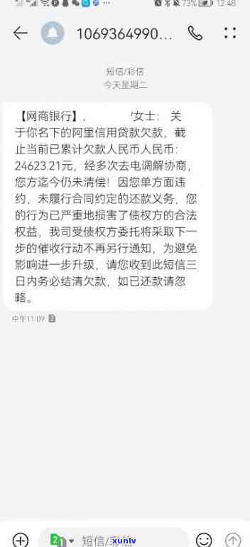 网商贷欠3万逾期几个月，接到  称将与村委一同走访熟悉情况