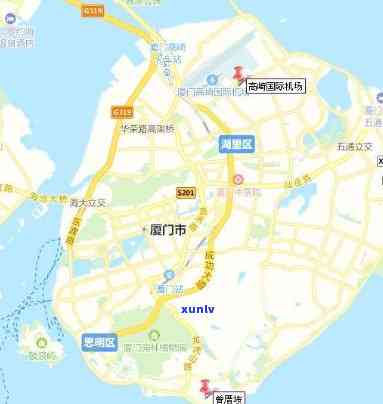 厦门海堤茶叶店全城分布图