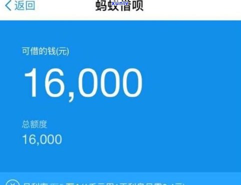 借呗借3000一天利息是多少？求详细解答