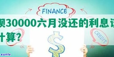 花呗30000六月没还的利息-花呗30000六月没还的利息是多少