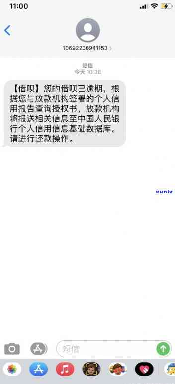 借呗逾期发短信来了怎么办，怎样应对借呗逾期收到的催款短信？